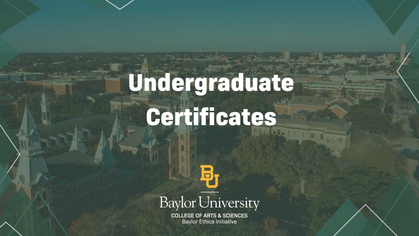 Certificate Landing page